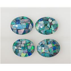 #6-4 OPAL TRIPLET(8X10MM)(APP WT.7CT)GEMSTONES