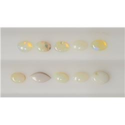 #10-10 GENUINE AUSTRALIAN OPALS(APPT WT. 2.2CT)