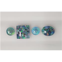 #28-GENUINE OPAL TRIPLET(APP 4CT)GEMSTONES