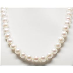 #32-FRESHWATER PEARL(12MM)NECKLACE WITH