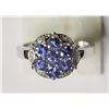 Image 1 : #47-STERLING SILVER SOLID TANZANITE(2.20CT)