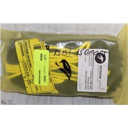 10-PK PYTHON SAFETY ADJUSTABLE WRISTBAND W/ CORD