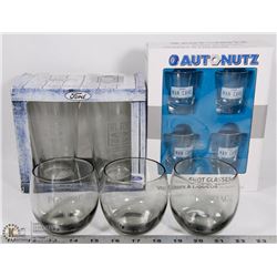 COLLECTION OF AUTOMOTIVE GLASSES INCLUDING