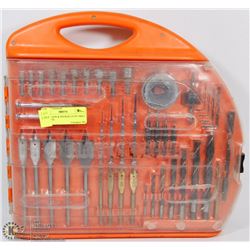 NEW BLACK & DECKER 125-PC DRILL BIT/DRIVE