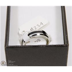 5) STAINLESS STEEL RING SIZE 8