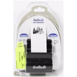 GO STEREO JET SPEAKER