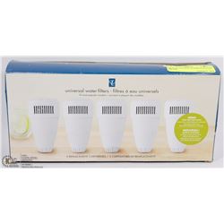 NEW 5 PACK REPLACEMENT WATER FILTER