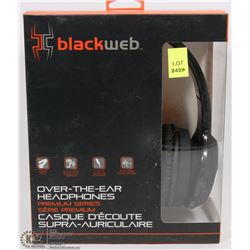 BLACKWEB OVER THE EAR HEADPHONES
