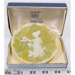 VINTAGE 1975 GENUINE MINIATURE INCOLAY STONE