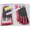 Image 1 : 2PK LADIES SPANDEX TEXTING GLOVES