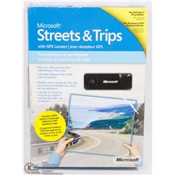 MICROSOFT STREETS AND TRIPS WITH GPS LOCATOR
