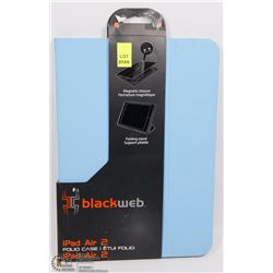 BLACKWEB IPAD AIR 2 FOLIO CASE