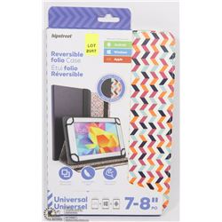 HIPSTREET UNIVERSAL 7-8" TABLET REVERSIBLE FOLIO