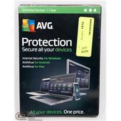AVG ANTIVIRUS 1 YEAR SOFTWARE