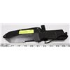 Image 1 : BIG AND HEAVY BLACK STEEL RAMBO STYLE KNIFE