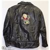 Image 2 : BETTY BOOP AND FLAMES LEATHER JACKET