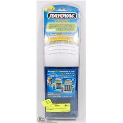 NEW RAYOVAC RECHARGEABLE UNIVERSAL