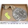 Image 1 : VINTAGE WMF ZINN GERMAN PEWTER MEDALLION