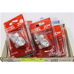 LOT OF HALOGEN LIGHTS