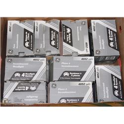 FLAT OF GE INCANDESCENT HEADLIGHTS 4652
