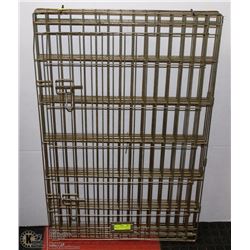 METAL FOLD-UP PET ENCLOSURE - 3 FT TALL