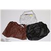 Image 1 : LOT OF THREE WOMENS PURSES