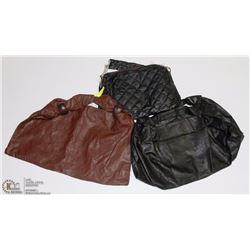 LOT OF THREE WOMENS PURSES