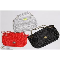 LOT OF THREE WOMENS PURSES