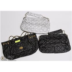 LOT OF THREE WOMENS PURSES