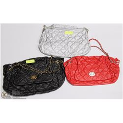 LOT OF THREE WOMENS PURSES
