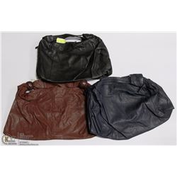 LOT OF THREE WOMENS PURSES