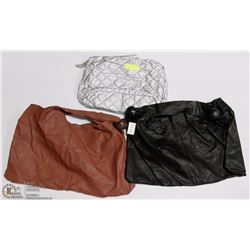 LOT OF THREE WOMENS PURSES