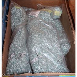 LOT OF 9 NEW SIZE LARGE MOP HEADS (MOP HEADS ONLY)