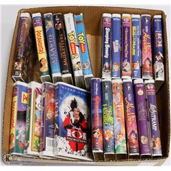 BOX W/ 22 COLLECTIBLE WALT DISNEY CLASSIC