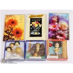 VINTAGE SET OF 3 NASLINGER WEIR GREETING