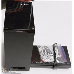 PANASONIC DVD PLAYER WITH SUBWOOFER
