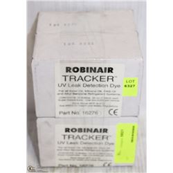 4 ROBINAIR UV LEAK DETECTION TRACKER DYE