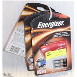 4 ENERGIZER COMPACT LED LIGHTS