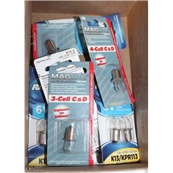 SMALL LOT OF VARIOUS MINI-BULBS FOR LANTERNS/MAGS