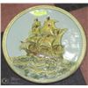 Image 1 : ROUND WALL CHALKWARE SHIP