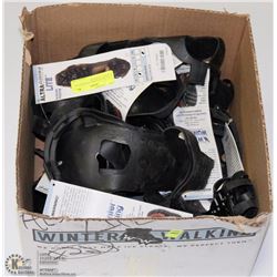 BOX OF ALTRA GRIPS SIZE SMALL WINTER ICE ELASTIC