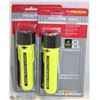 Image 1 : PAIR OF PELICAN 1800 HI-VIZ FLASHLIGHTS