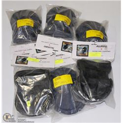 6 PAIRS OF KNEE/ELBO PADS