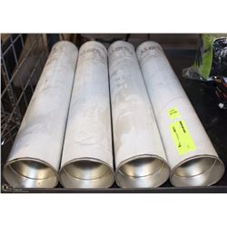 LOT OF 4 TECH ROD 90 TUBES- 5/32"