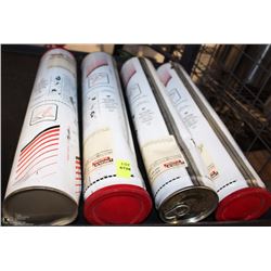 LOT OF 4 TUBES OF LINCOLN ELECTRIC 1/8"x14"