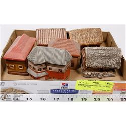 6 VICTORIAN HOUSES FILLED WITH BRITISH TEAS