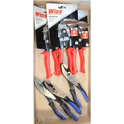 FLAT OF NEW HAND TOOLS INCLUDING: