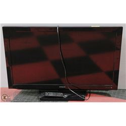 HITACHI 40" FLAT SCREEN LCD TV  WITH REMOTE