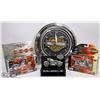 Image 1 : SET OF 3 HARLEY DAVIDSON CYCLES OFFICIAL