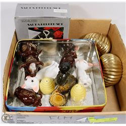 ESTATE FLAT OF KITCHEN ITEMS, AND DECORATIVE ITEMS